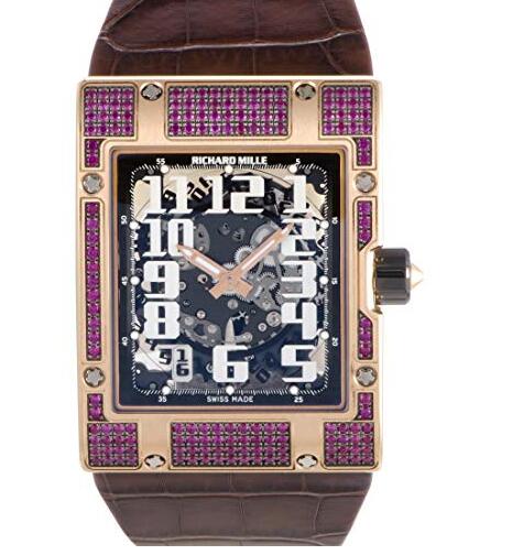 Review replica Richard Mille RM 016 Rose Gold gem-set watch